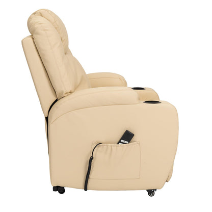 BER2 : Alzapersona con Relax 2 motori.  Portabicchieri. Meccanica standard Kit 4 ruote con freno