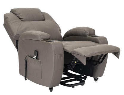 BER2 : Alzapersona con Relax 2 motori.  Portabicchieri. Meccanica standard Kit 4 ruote con freno