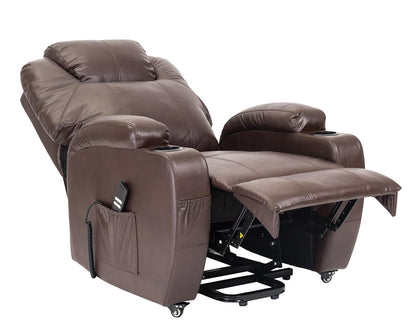 BER2 : Alzapersona con Relax 2 motori.  Portabicchieri. Meccanica standard Kit 4 ruote con freno