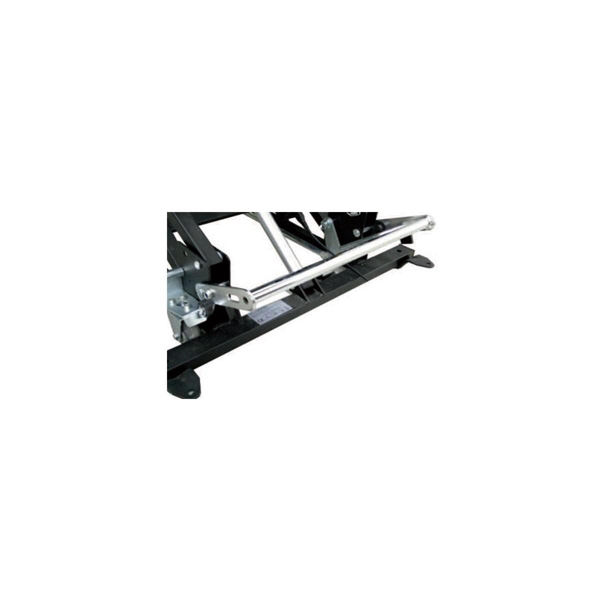 Roller system carrello attivabile da barra posteriore per spostare utente seduto su poltrona (adatto a meccaniche zero gravity)