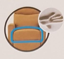 Cuscino di memory per la seduta