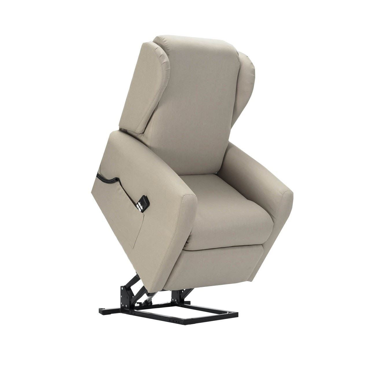 Memory : Alzapersona con Relax 2 motori. Full memory seduta schienale braccioli. Meccanica Zero Gravity