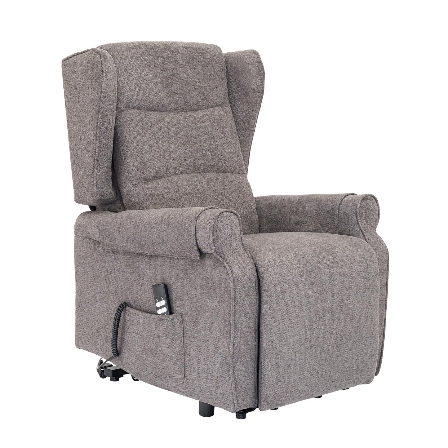 Gilda : Alzapersona con Relax 2 motori. Roller Estensione pediera Copribraccioli. Meccanica Zero Gravity