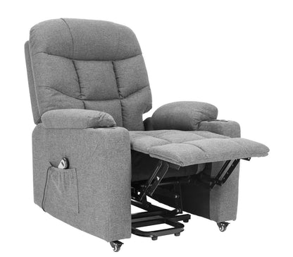 PAT1 : Alzapersona con Relax 1 motore. Portabicchieri. Meccanica standard Kit 4 ruote con freno