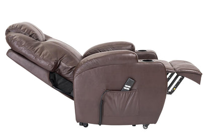 BER2 : Alzapersona con Relax 2 motori.  Portabicchieri. Meccanica standard Kit 4 ruote con freno