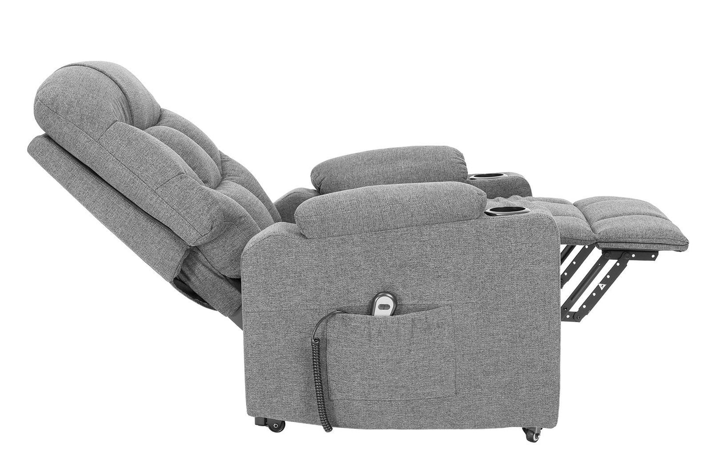 PAT1 : Alzapersona con Relax 1 motore. Portabicchieri. Meccanica standard Kit 4 ruote con freno