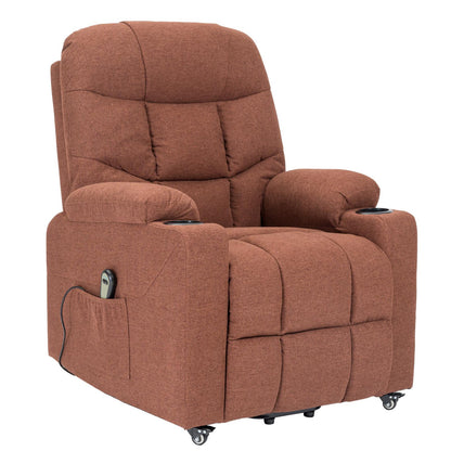 PAT1 : Alzapersona con Relax 1 motore. Portabicchieri. Meccanica standard Kit 4 ruote con freno