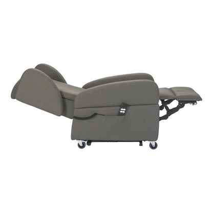 Tecna : Alzapersona con Relax 2 motori. Large fino a 160kg. Braccioli orecchie estraibili. Maniglie 4 ruote BIG con freno