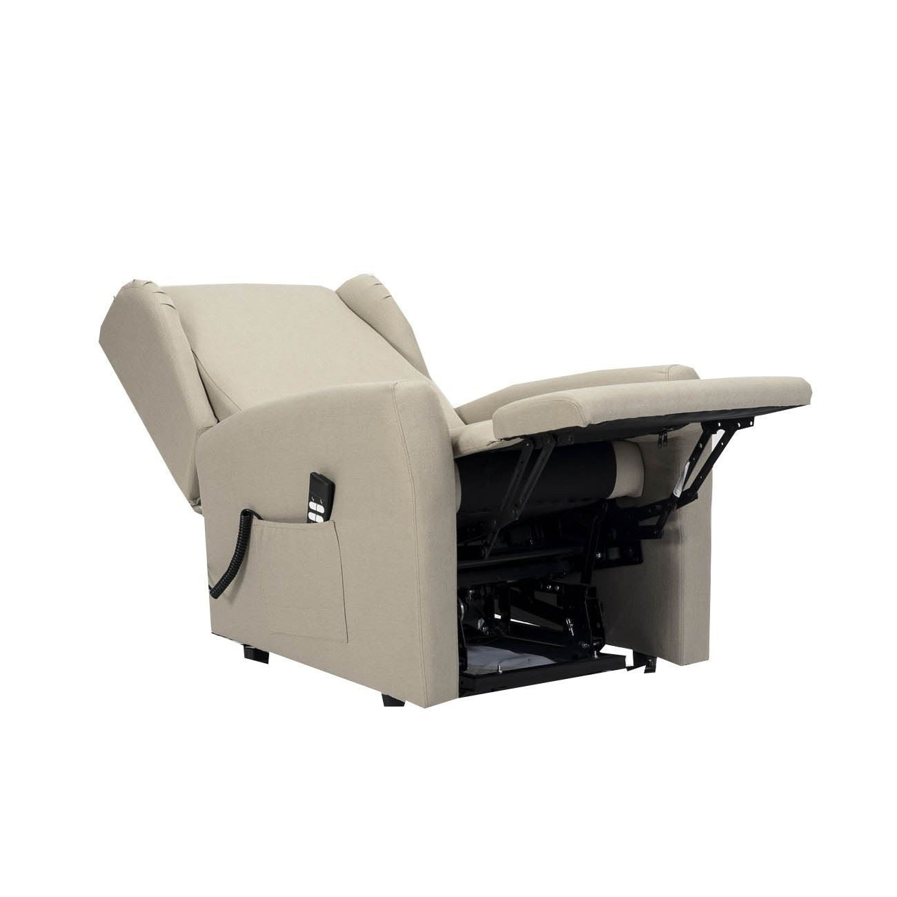 Memory : Alzapersona con Relax 2 motori. Full memory seduta schienale braccioli. Meccanica Zero Gravity