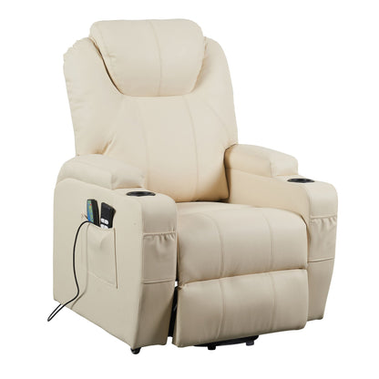 BER2 EVOLUTION: Alzapersona con Relax 2 motori. Vibromassaggio. Portabicchieri. Meccanica standard Kit 4 ruote con freno