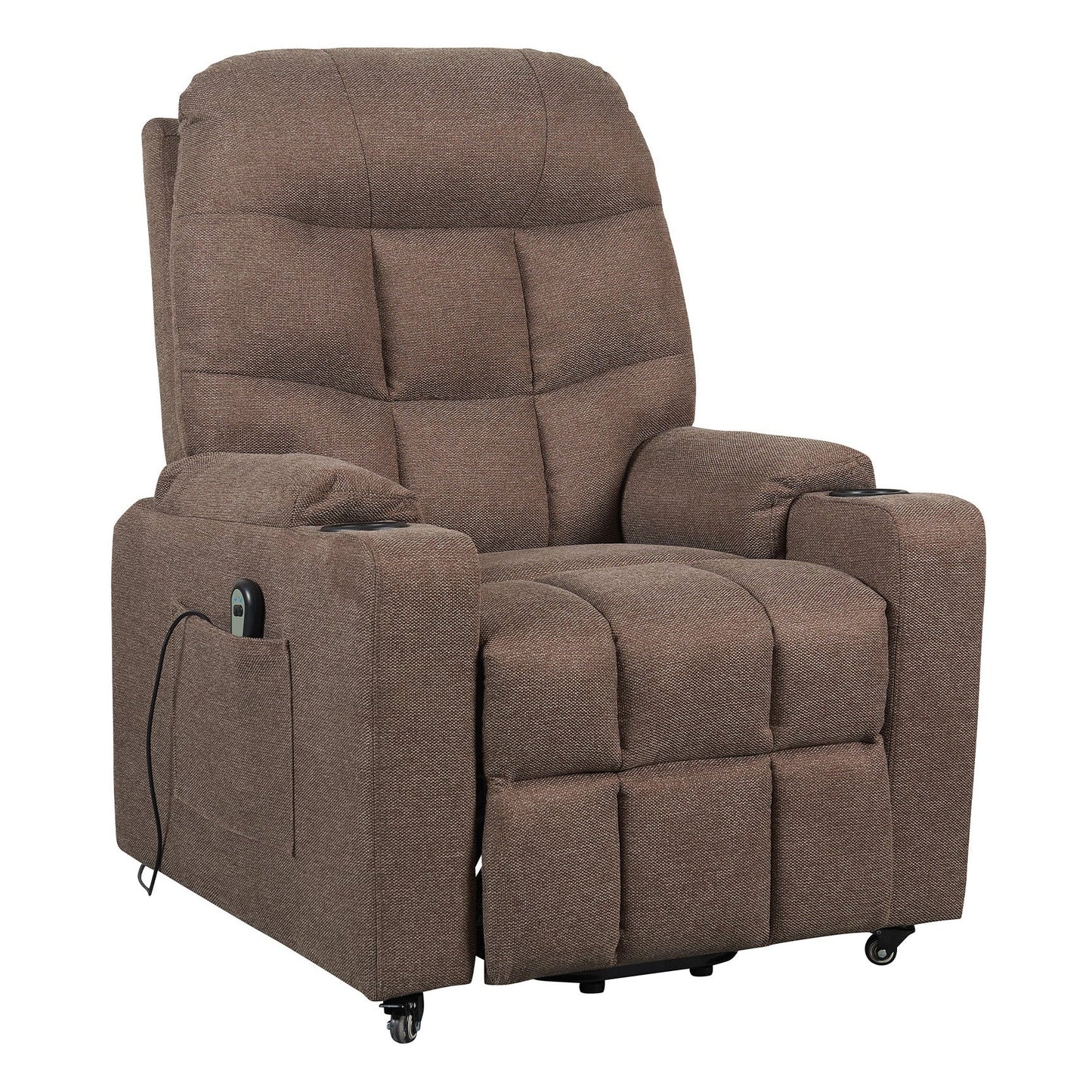 PAT1 : Alzapersona con Relax 1 motore. Portabicchieri. Meccanica standard Kit 4 ruote con freno