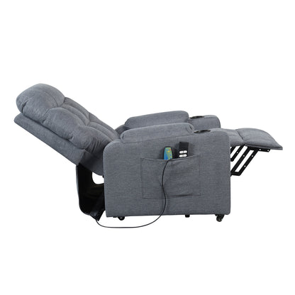 PAT2 EVOLUTION: Alzapersona con Relax 2 motori. Vibromassaggio e riscaldamento. Portabicchieri. Meccanica standard Kit 4 ruote con freno