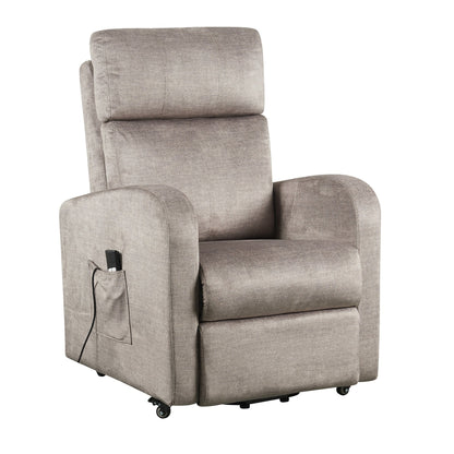 REN : Alzapersona con Relax 2 motori. 100% Sfoderabile e lavabile. Meccanica standard Kit 4 ruote con freno