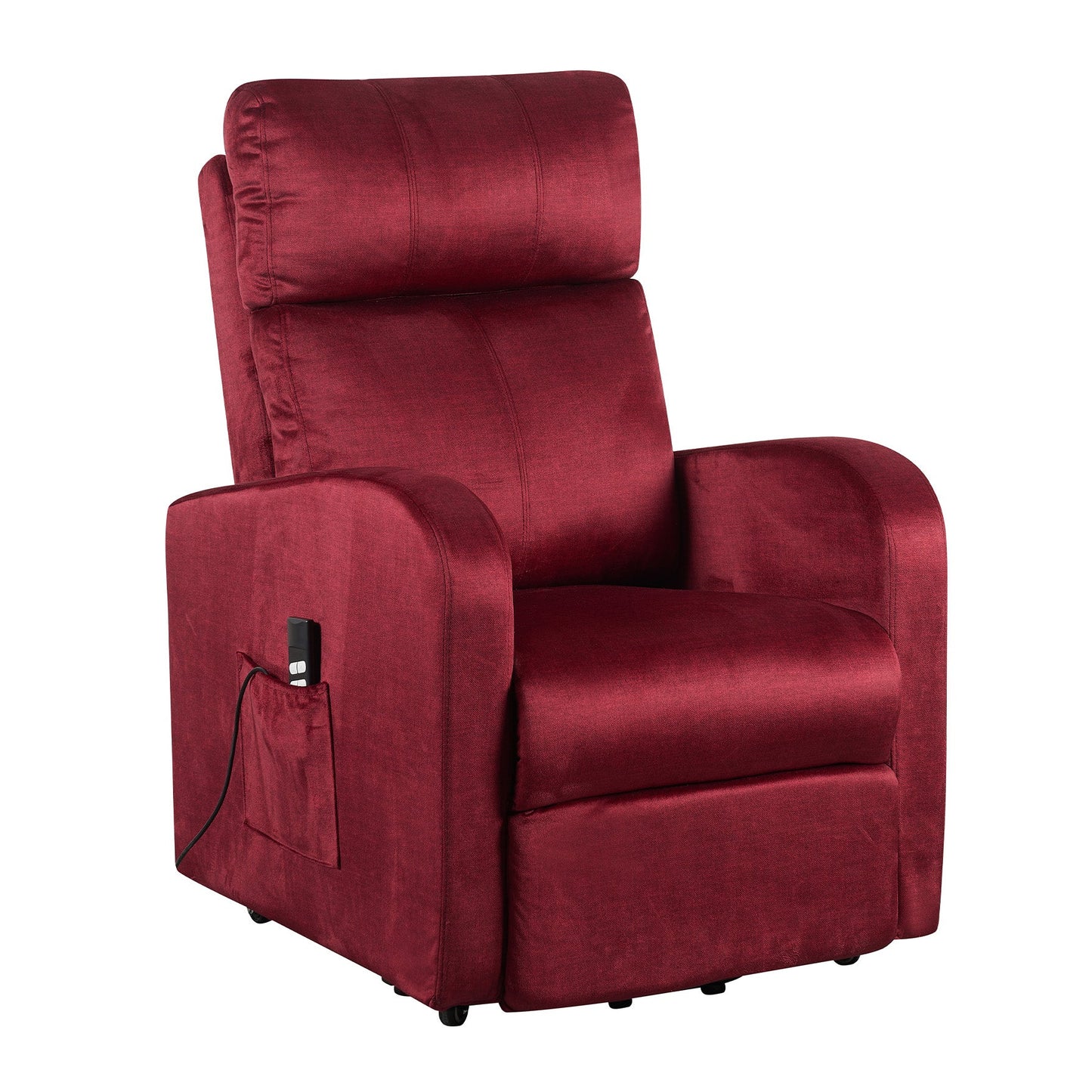 REN : Alzapersona con Relax 2 motori. 100% Sfoderabile e lavabile. Meccanica standard Kit 4 ruote con freno