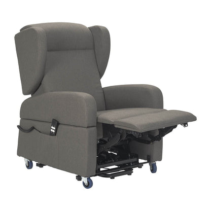 Tecna : Alzapersona con Relax 2 motori. Large fino a 160kg. Braccioli orecchie estraibili. Maniglie 4 ruote BIG con freno
