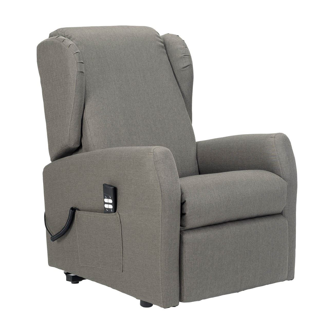 Memory : Alzapersona con Relax 2 motori. Full memory seduta schienale braccioli. Meccanica Zero Gravity