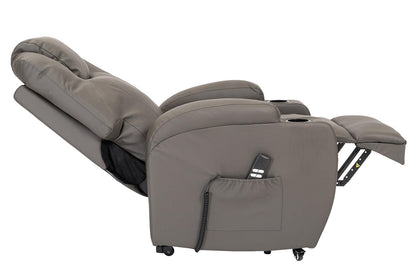 BER2 : Alzapersona con Relax 2 motori.  Portabicchieri. Meccanica standard Kit 4 ruote con freno