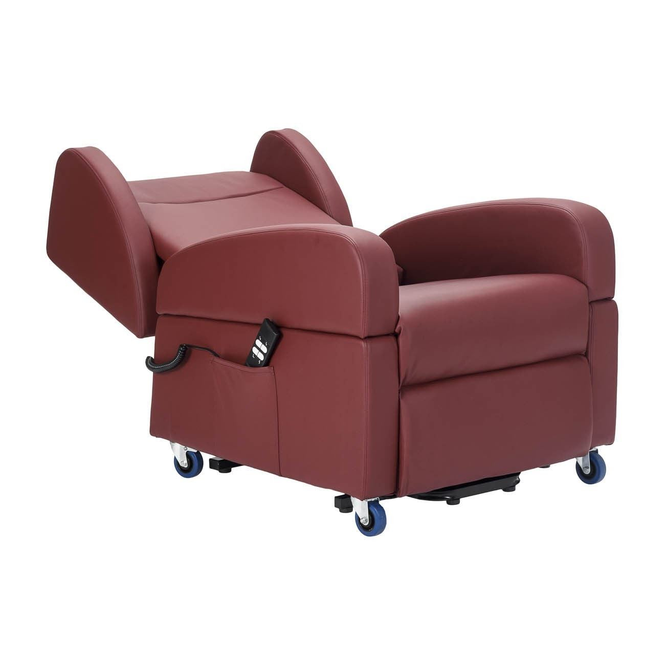 Tecna : Alzapersona con Relax 2 motori. Large fino a 160kg. Braccioli orecchie estraibili. Maniglie 4 ruote BIG con freno