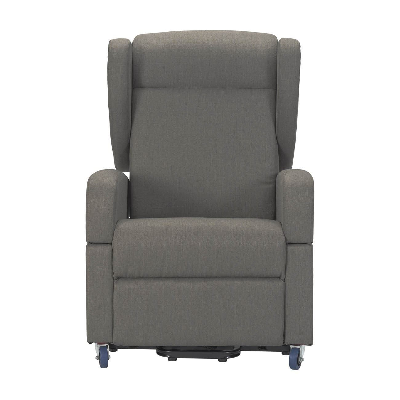 Tecna : Alzapersona con Relax 2 motori. Large fino a 160kg. Braccioli orecchie estraibili. Maniglie 4 ruote BIG con freno
