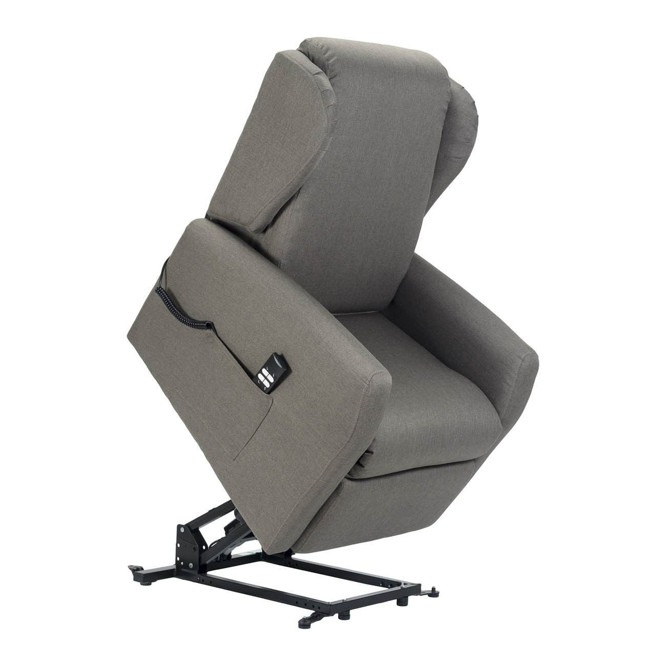 Memory : Alzapersona con Relax 2 motori. Full memory seduta schienale braccioli. Meccanica Zero Gravity