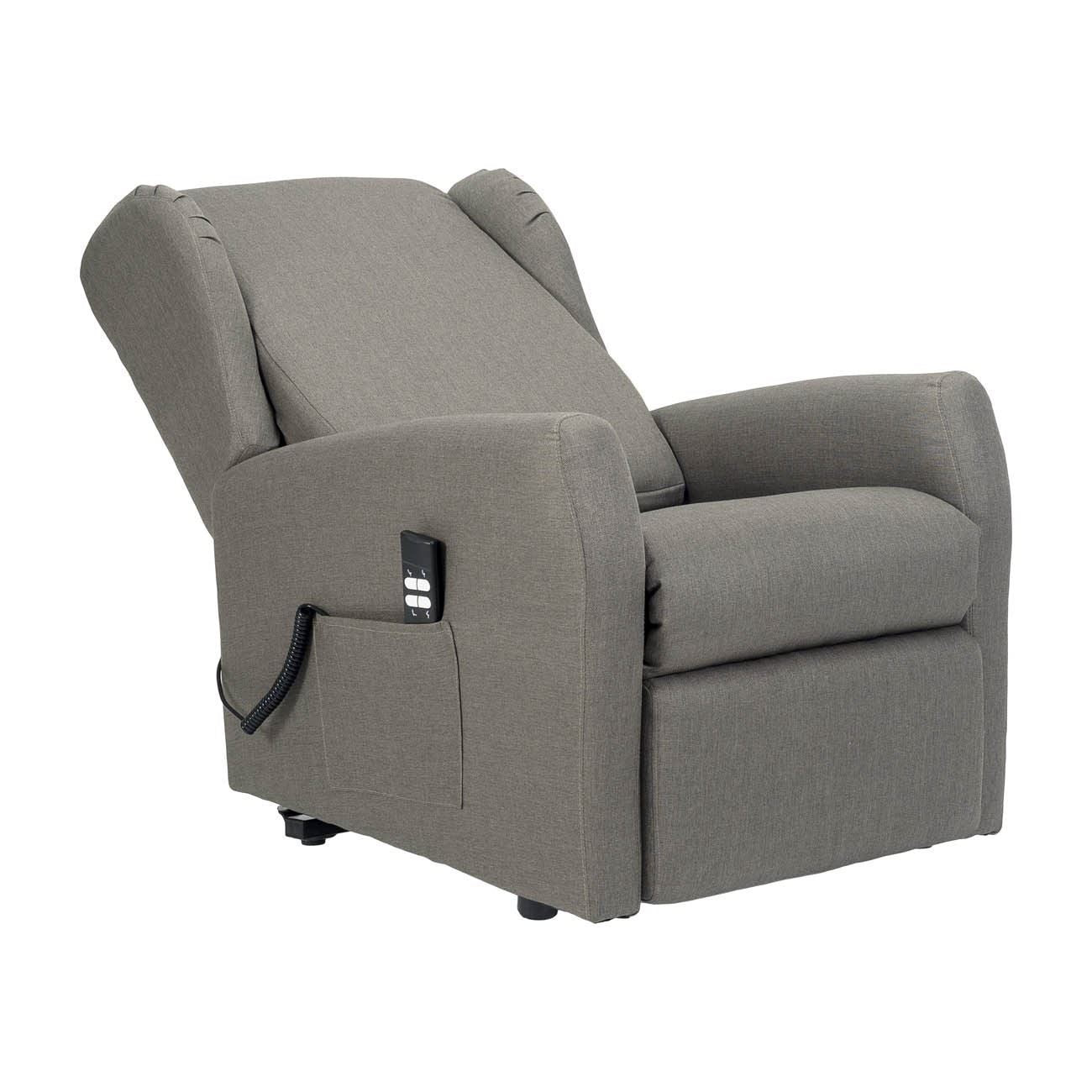 Memory : Alzapersona con Relax 2 motori. Full memory seduta schienale braccioli. Meccanica Zero Gravity