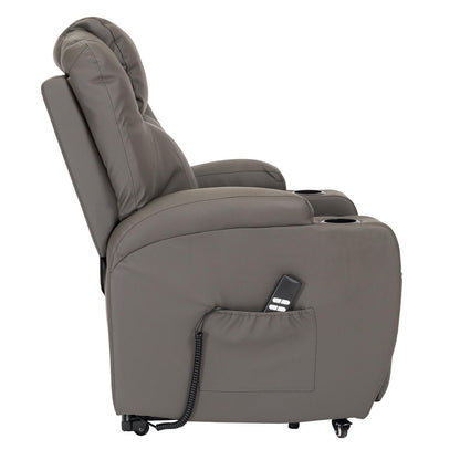 BER2 : Alzapersona con Relax 2 motori.  Portabicchieri. Meccanica standard Kit 4 ruote con freno